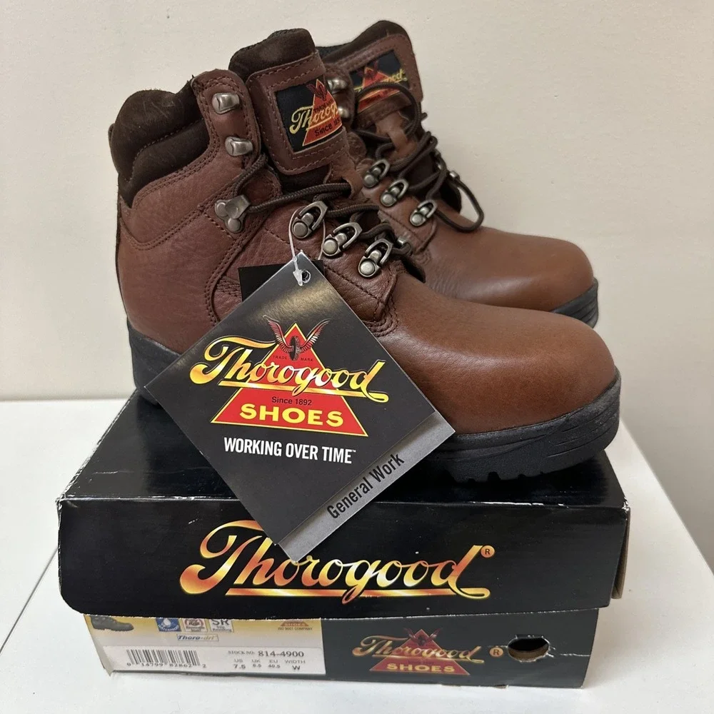 Thorogood Men's Size 7.5 W 6
